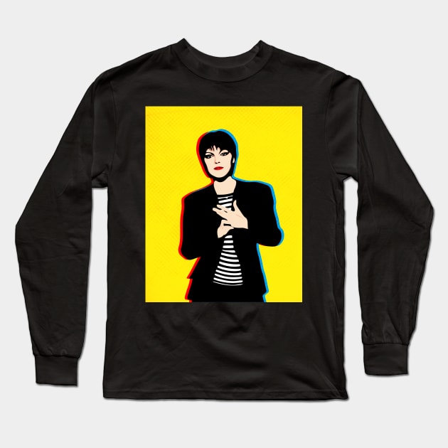 Pat Benatar | Pop Art Long Sleeve T-Shirt by williamcuccio